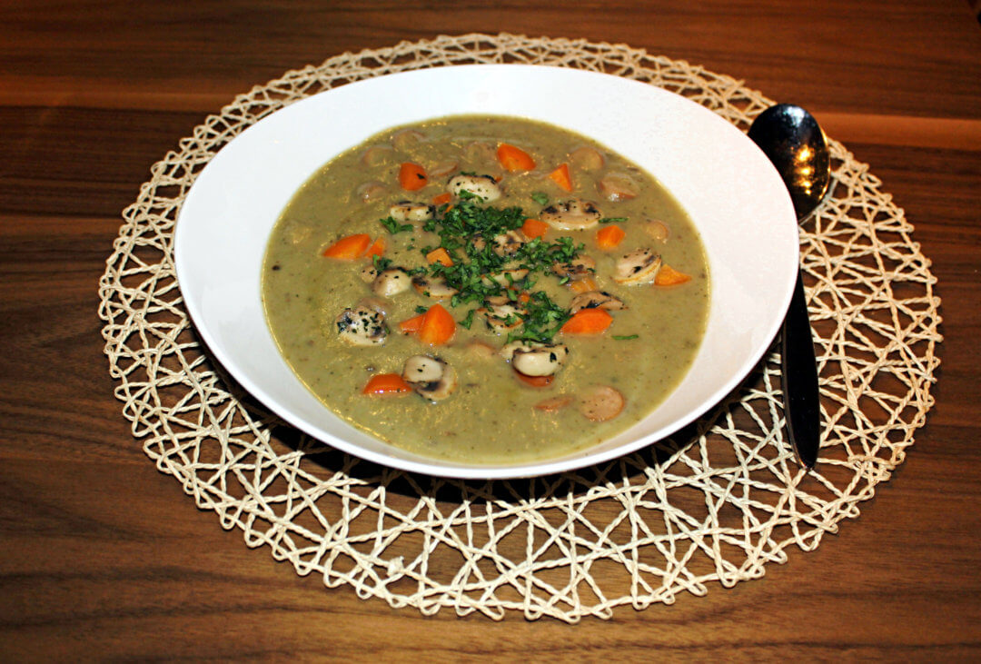 Champignon-Kartoffel-Suppe - Mestragon