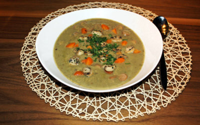 Champignon-Kartoffel-Suppe