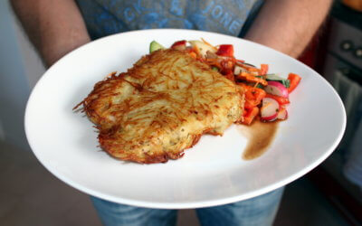 Kartoffelknusperschnitzel